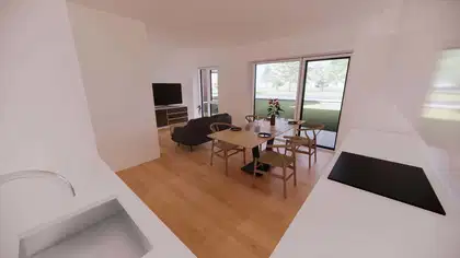 Visual presentation of the listing