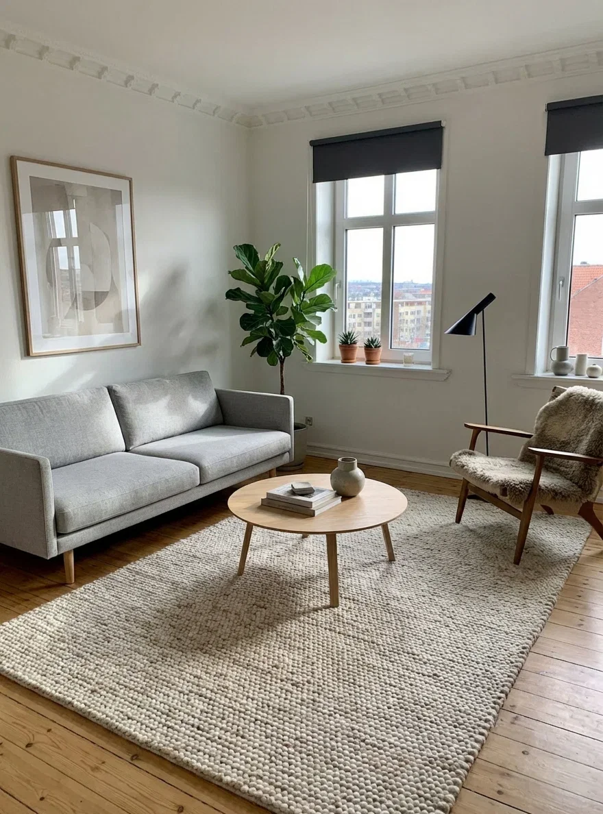 apartment Lys 3-værelses på 78 m2 med trægulve, bykig og opvaskemaskine