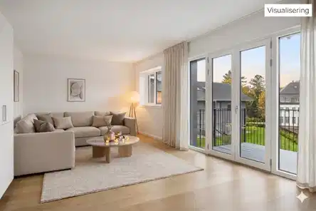 apartment Lys 3-værelses lejlighed med altan i Gl. Holte