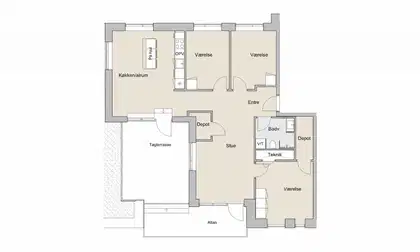 Visual presentation of the listing