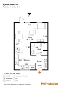 Visual presentation of the listing