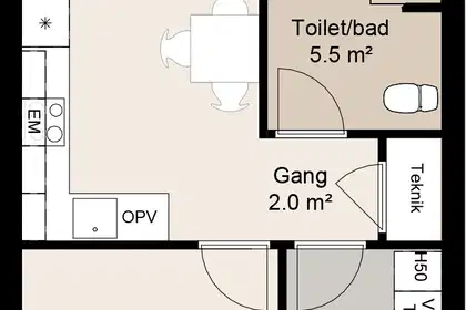 Visual presentation of the listing