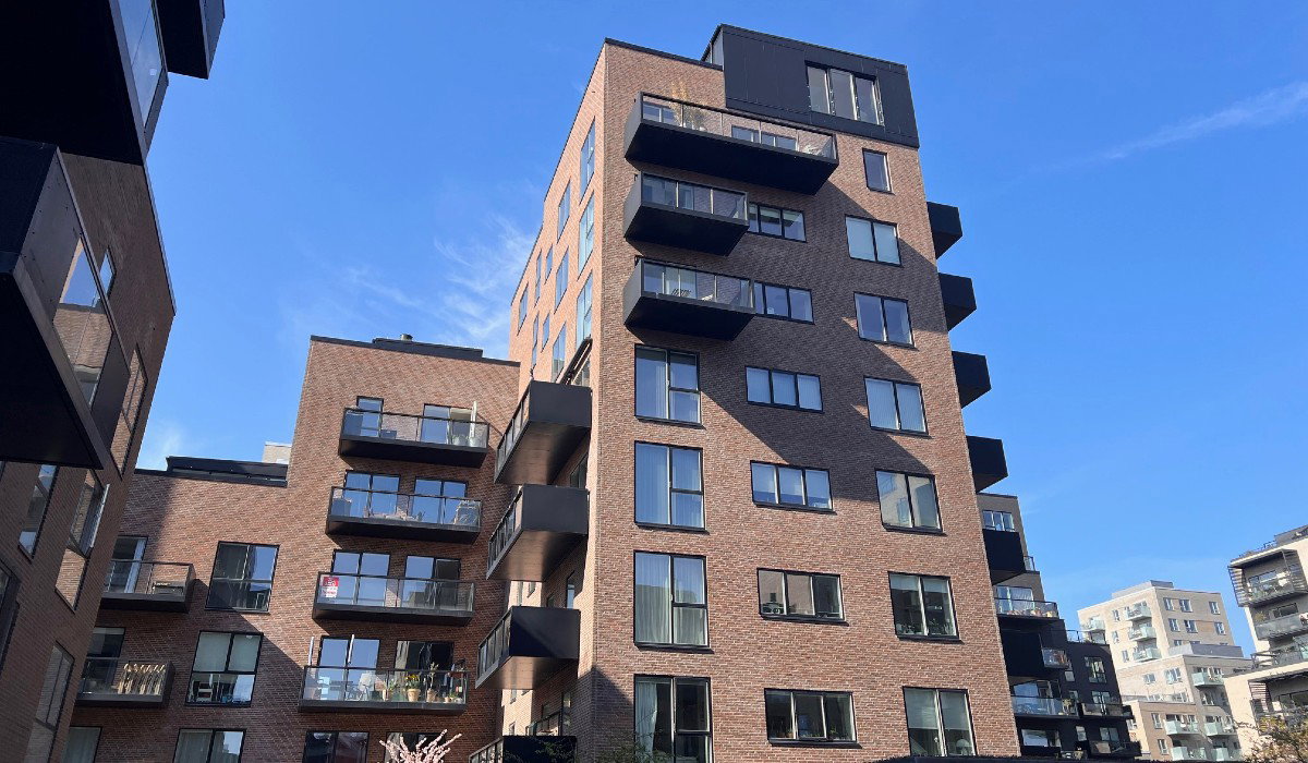 apartment Lys 4-værelses lejlighed med altan