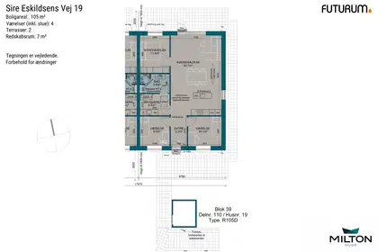 Visual presentation of the listing