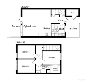 Visual presentation of the listing