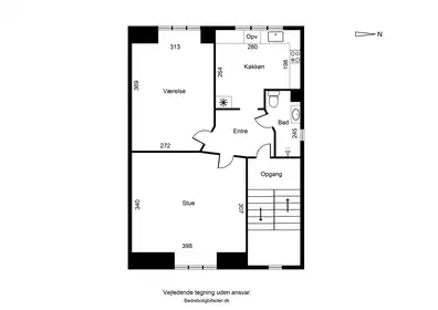 Visual presentation of the listing