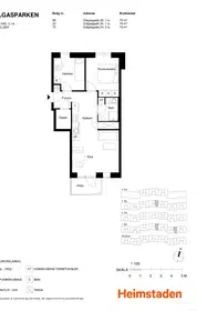 Visual presentation of the listing