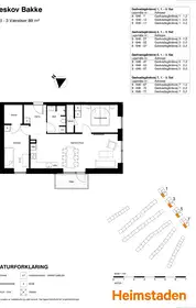 Visual presentation of the listing