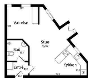 Visual presentation of the listing