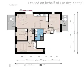 Visual presentation of the listing