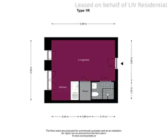 Visual presentation of the listing