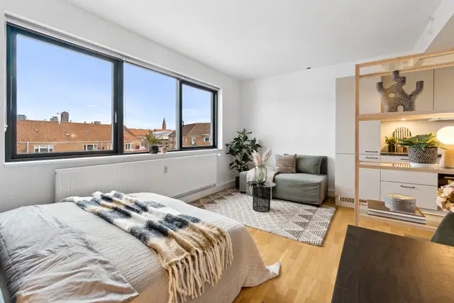 apartment Nyistandsat 1-værelses på Søndre Fasanvej