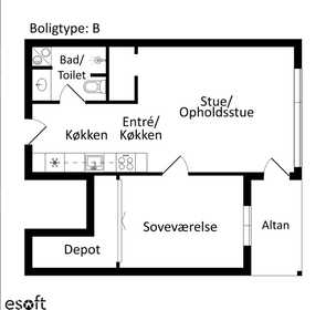 Visual presentation of the listing