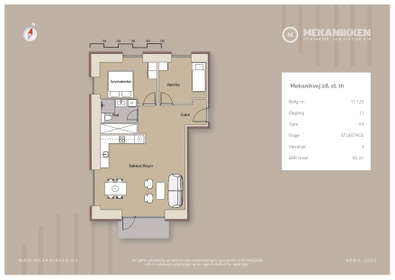 Visual presentation of the listing