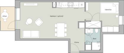Visual presentation of the listing