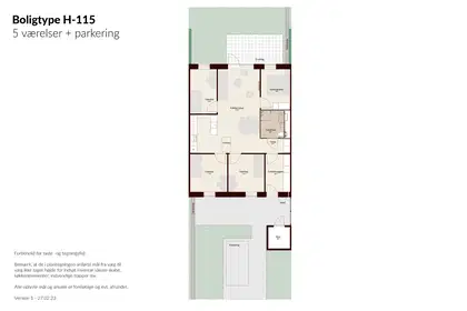 Visual presentation of the listing