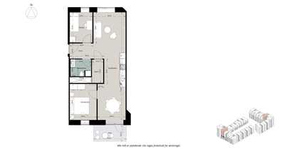 Visual presentation of the listing