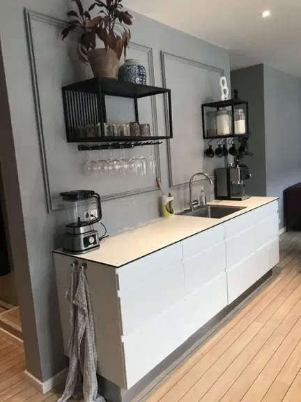 apartment 3-bedroom apartment with a modern kitchen on Reberbansgade, Aalborg