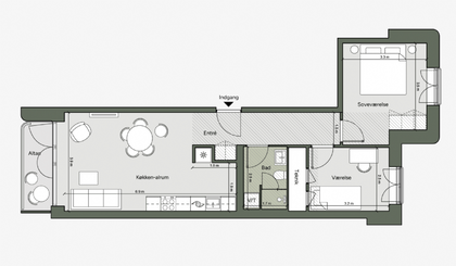 Visual presentation of the listing