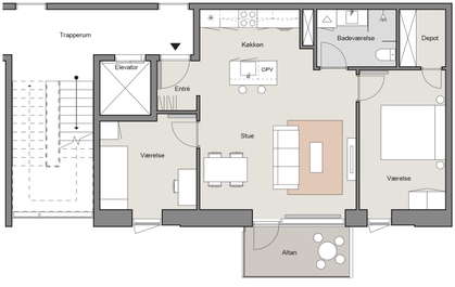 Visual presentation of the listing
