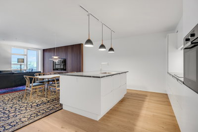 Møbleret lejlighed med to p-pladser og havneudsigt - Nicoline Kochs Plads, Aarhus C - 1