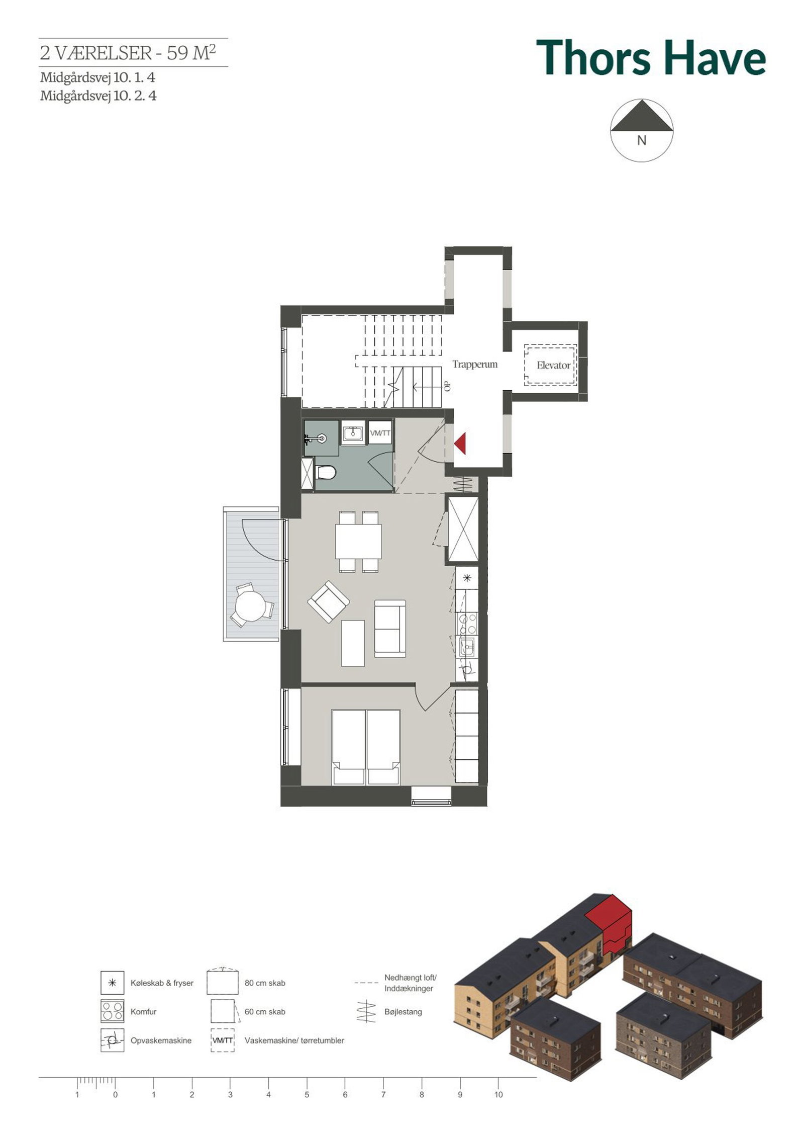 Visual presentation of the listing