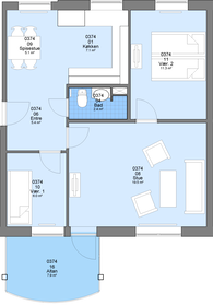 Visual presentation of the listing