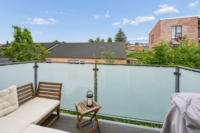 Bright 83 m² apartment on the first floor with terrace and balcony - Østergade, Hammel - 3