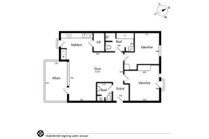 Visual presentation of the listing