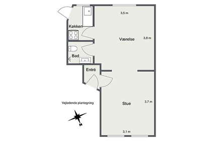 Visual presentation of the listing