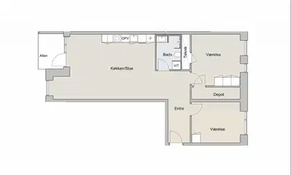 Visual presentation of the listing