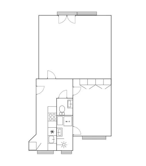 apartment Nyrenoveret og moderne lejlighed på attraktiv beliggenhed!