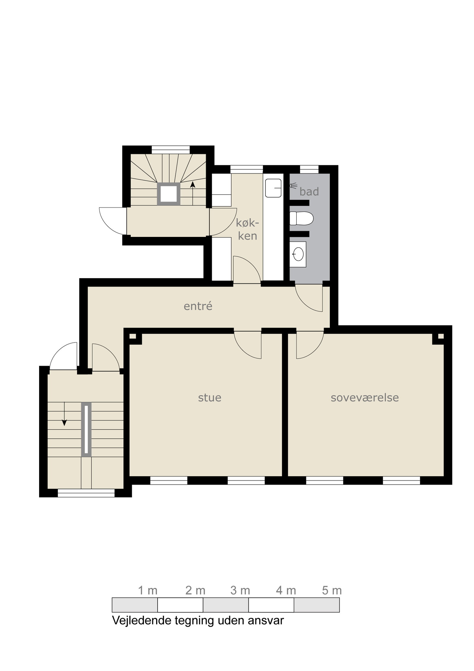 Visual presentation of the listing