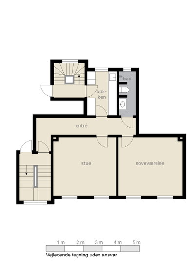 Bright and Move-In-Ready One-Bedroom Apartment in Aalborg Vestby! - Schleppegrellsgade, Aalborg - 3