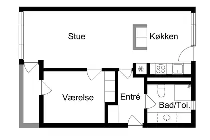 Visual presentation of the listing