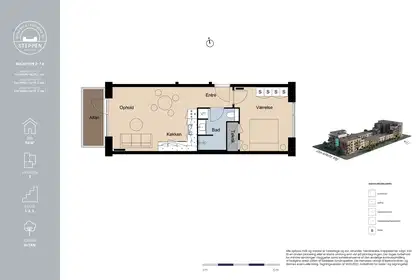 Visual presentation of the listing