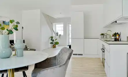 townhouse Teglværkskanten - Rummelig og lyst 4-værelses Rækkehus med egen terrasse