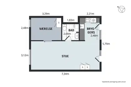 Visual presentation of the listing