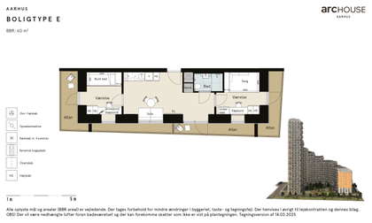 Visual presentation of the listing