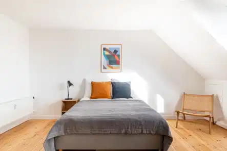 room Penthouse room in a 5th-floor duplex in Nørrebro