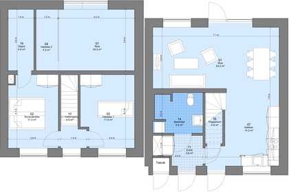 Visual presentation of the listing