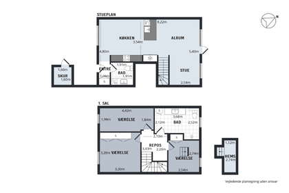 Visual presentation of the listing