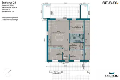 Visual presentation of the listing