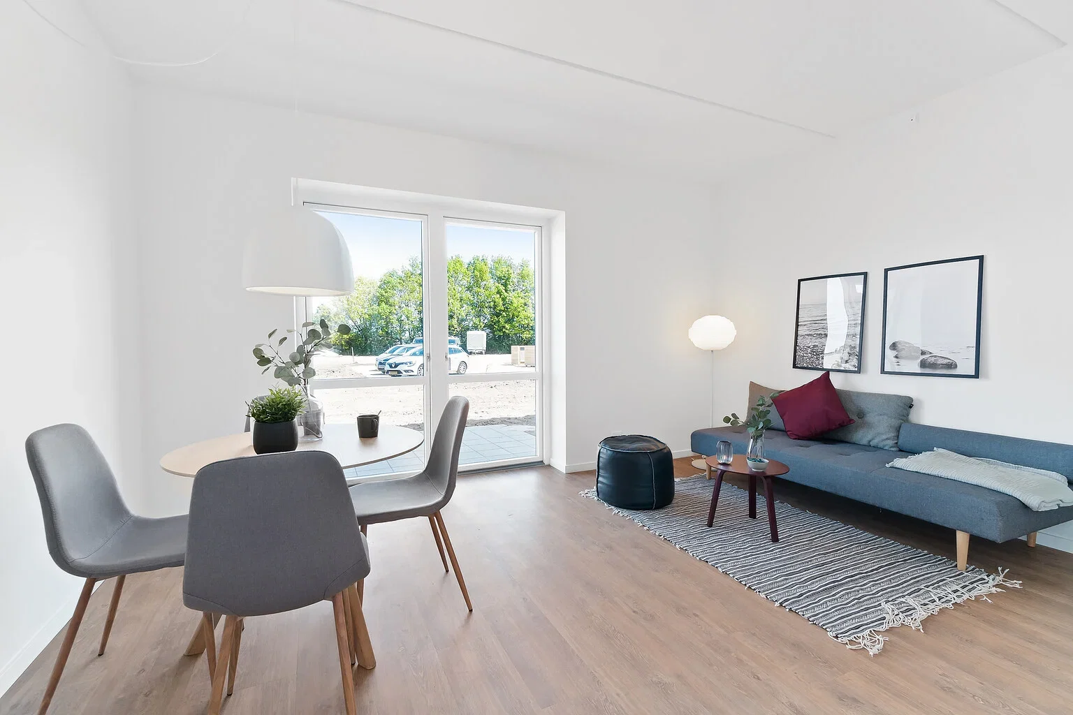 apartment Delevenlig 3-værelses i rolige, naturskønne omgivelser