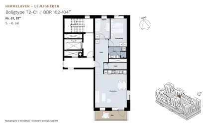 Visual presentation of the listing
