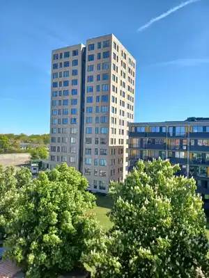 apartment Lys 2-værelses med fjordudsigt, elevator og parkering