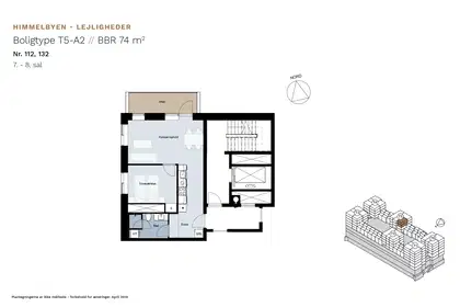 Visual presentation of the listing