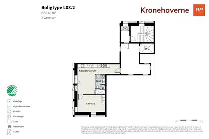 Visual presentation of the listing