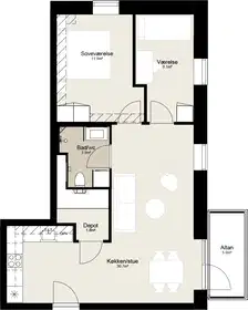 Visual presentation of the listing