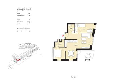 Visual presentation of the listing